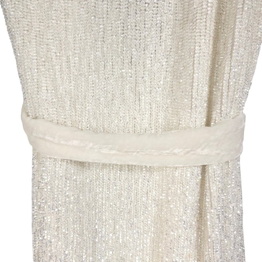 Retrofete Sequin Mini Dress One Shoulder - Picture 8 of 16